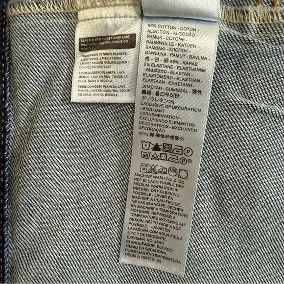 NWT Levi’s Denim Jean Trucker Jacket - Size Medium - Picture 7 of 12